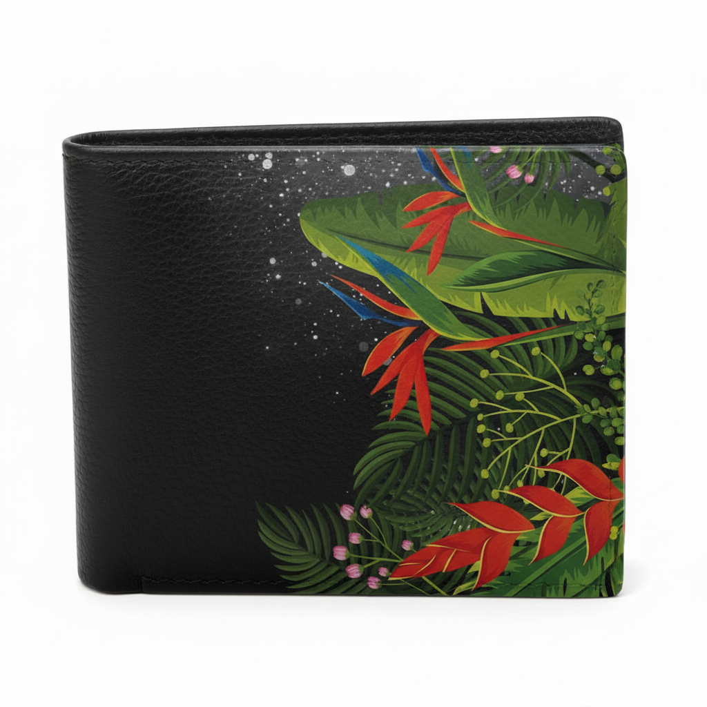 PORTAFOGLIO UOMO MADINBO CON STAMPA - JUNGLE