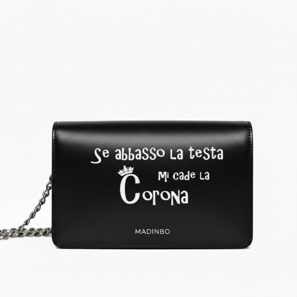 PRINCESS BAG di MADINBO - Vera Pelle - LEATHER - Made ITALY - REGINA POP