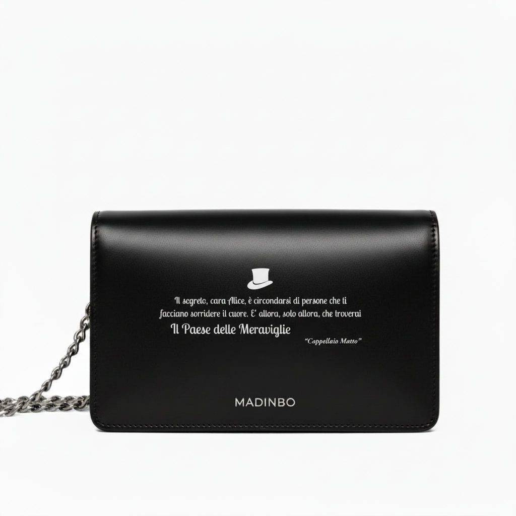 PRINCESS BAG di MADINBO - Vera Pelle - LEATHER - Made ITALY - CENERENTOLA
