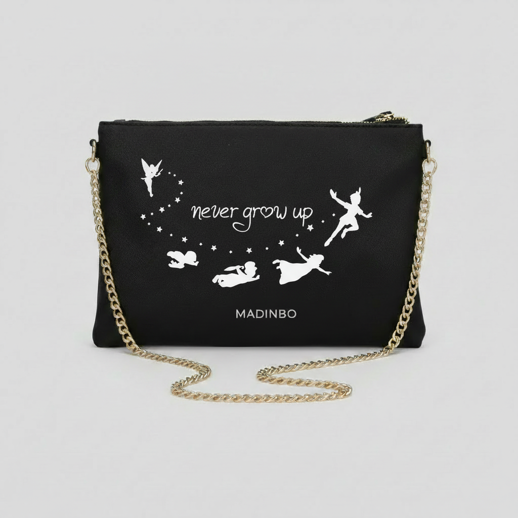 ELISA BAG di MADINBO -  Made ITALY - PETER PAN E TRILLY