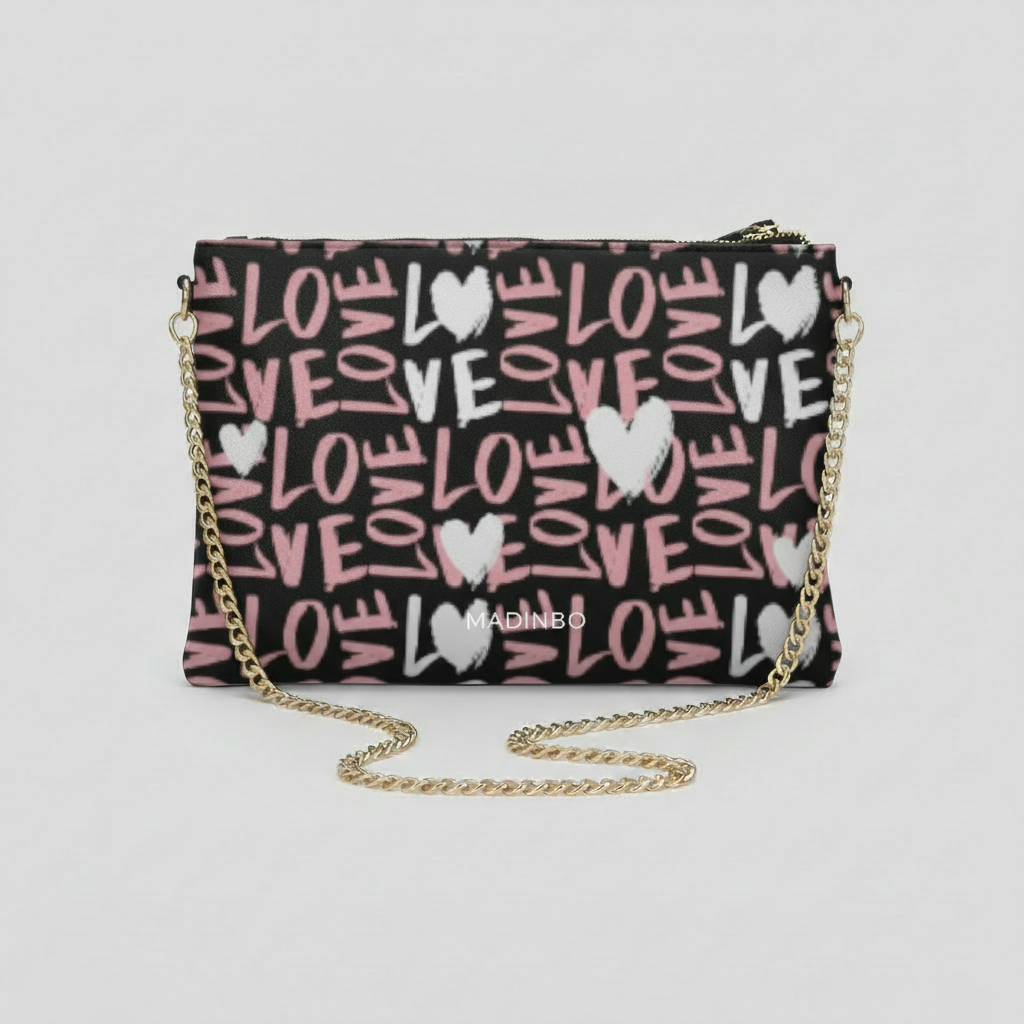 ELISA BAG di MADINBO -  Made ITALY - LOVE E CUORE