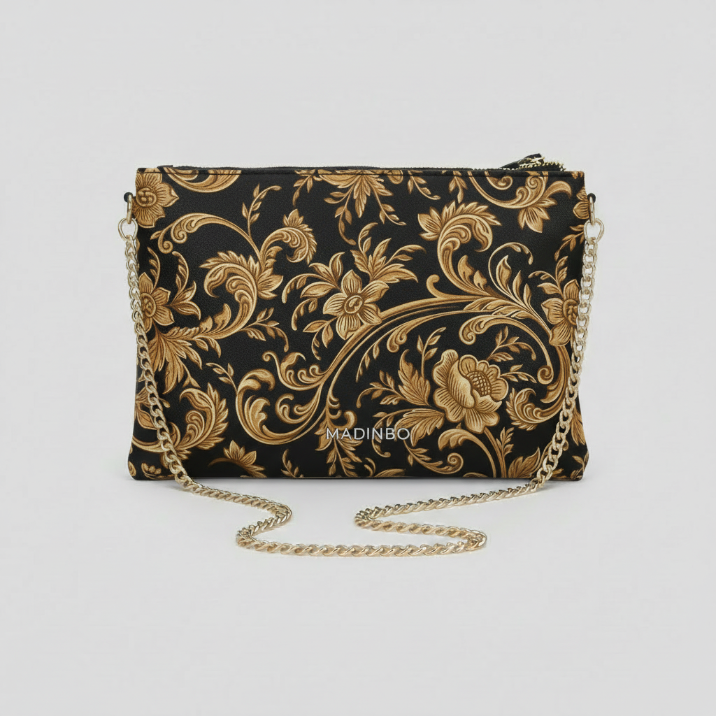 ELISA BAG di MADINBO -  Made ITALY - BAROCCO FIORI