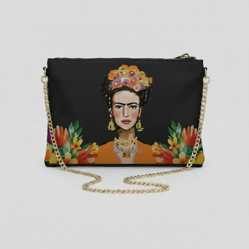 ELISA BAG di MADINBO -  Made ITALY -FRIDA ARANCIONE