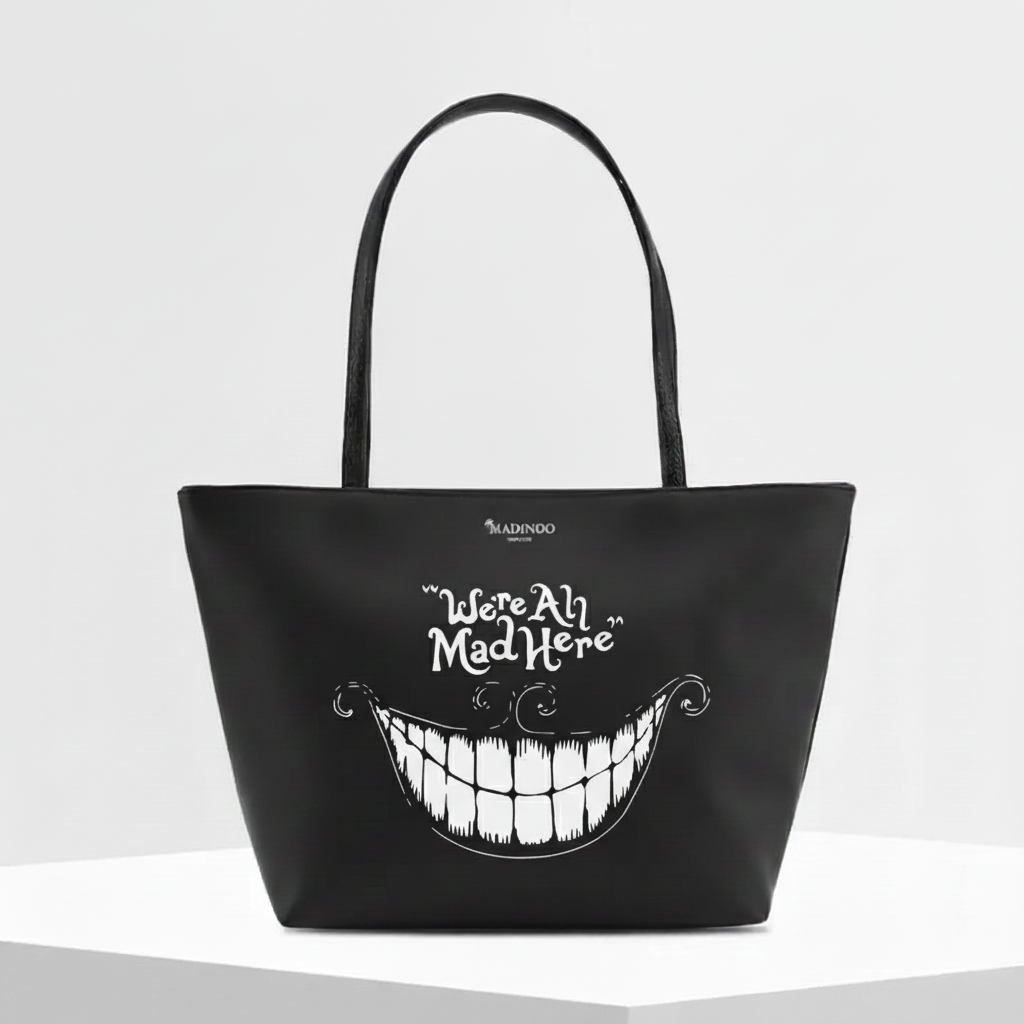 Shopper a Vaso  - Made in Italy -WE ALL MAD HERE