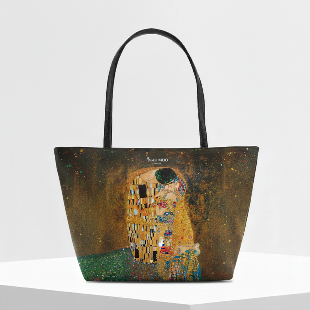 Shopper a Vaso  - Made in Italy - IL BACIO DI KLIMT