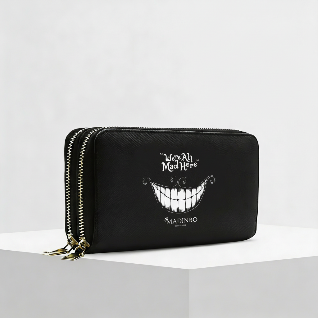 Portafogli ANGY Double di MADINBO - Wallet - WERE ALL MAD HERE