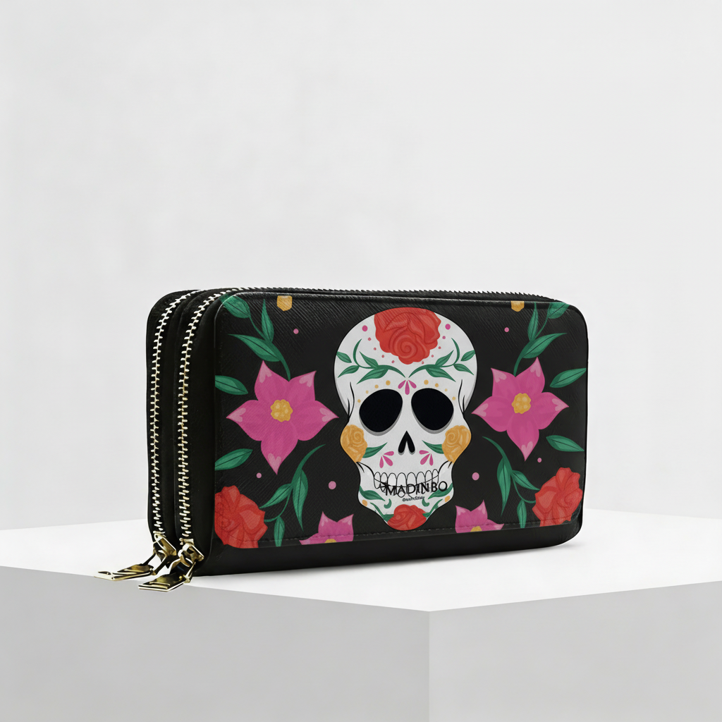 Portafogli ANGY Double di MADINBO - Wallet - TESCHIO E FIORI