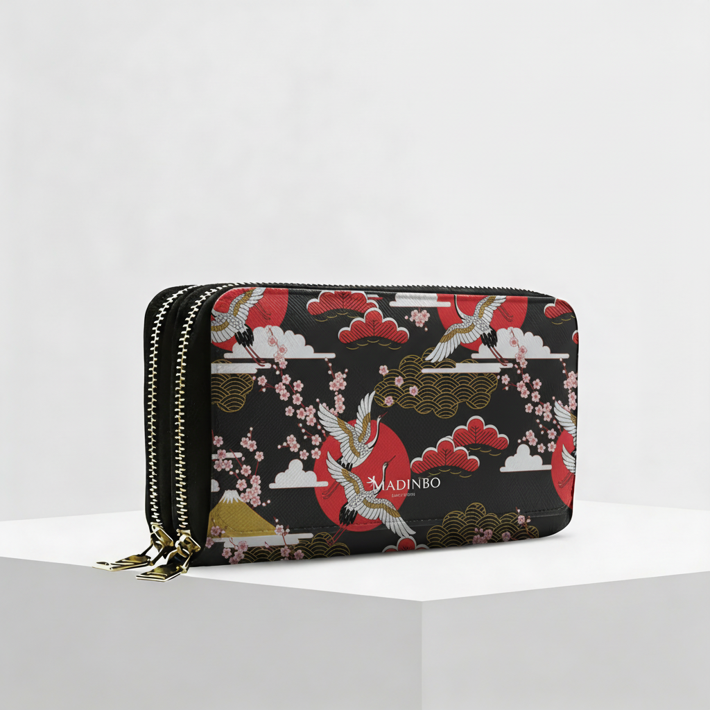 Portafogli ANGY Double di MADINBO - Wallet - JAPPONESE