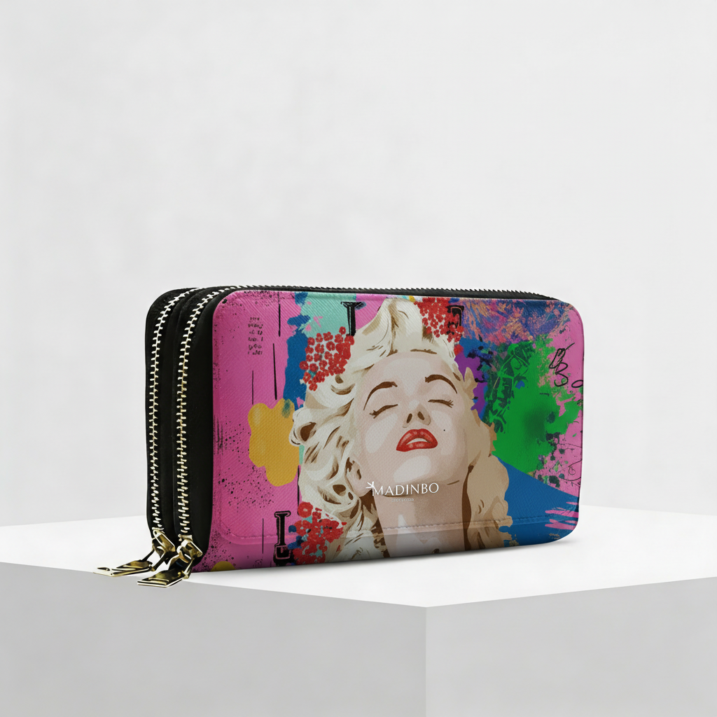 Portafogli ANGY Double di MADINBO - Wallet - MARILYN
