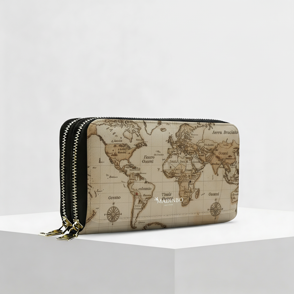 Portafogli ANGY Double di MADINBO - Wallet - MAPPAMONDO