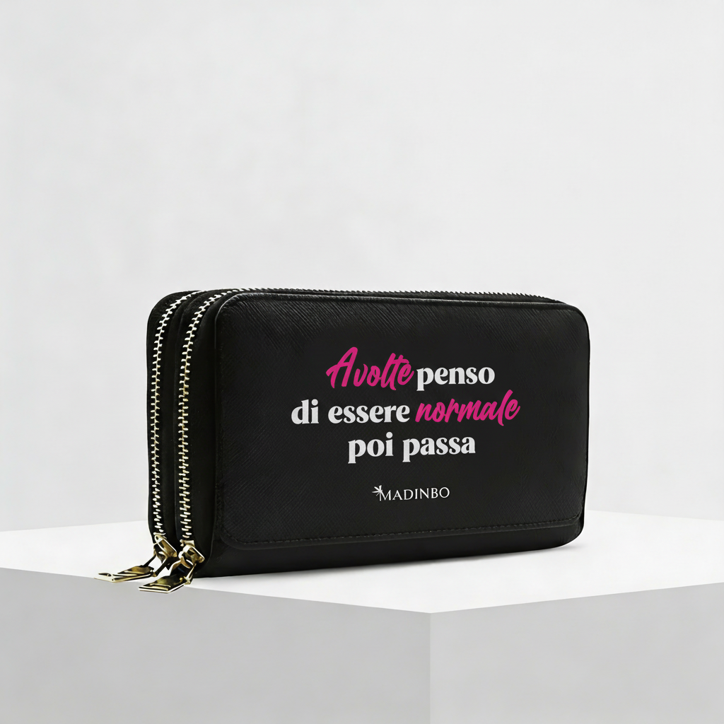 Portafogli ANGY Double di MADINBO - Wallet - IO NORMALE?