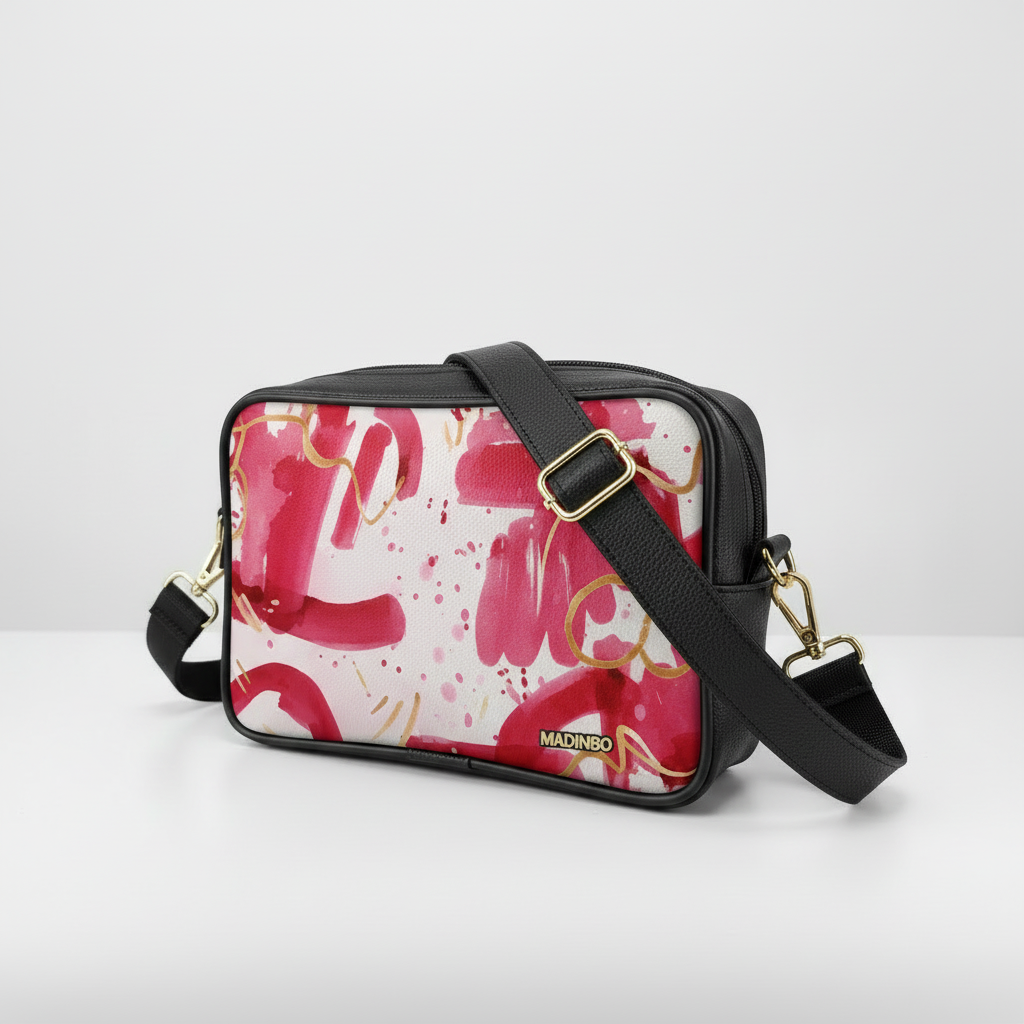 BORSA SOLE - MADE IN ITALY  - CON STAMPA STREET ART