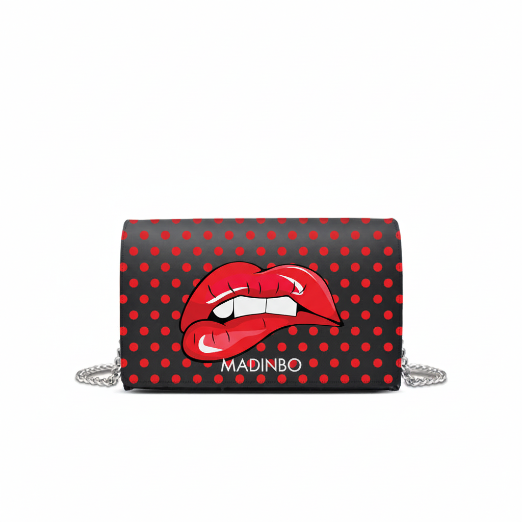 PRINCESS BAG di MADINBO - Vera Pelle - LEATHER - Made ITALY -BOCCA